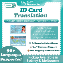 Load image into Gallery viewer, 🪪 Identity Document Translation (By NAATI-Certified Translator)