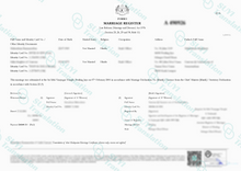 Load image into Gallery viewer, Marriage Certificate(By NAATI-Certificated Translator)