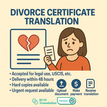 Load image into Gallery viewer, Divorce certificate translation(NAATI-Certificated)
