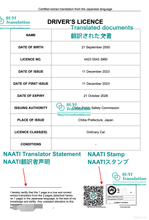 Load image into Gallery viewer, Driver License Translation (By NAATI-Certified Translator)
