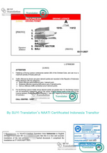 Load image into Gallery viewer, Suyi Translation NAATI Certificated Translation Service
