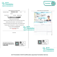 Load image into Gallery viewer, Suyi Translation NAATI Certificated Translation Service
